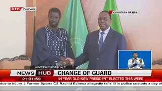 Senegal's New Era: Bassirou Diomaye Faye Welcomed by Outgoing President Macky Sall