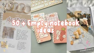 50+ Empty notebook ideas 💡
