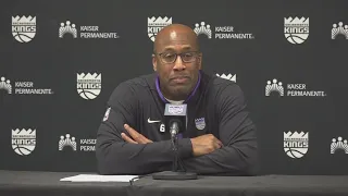 'They kicked our behinds' | Coach Mike Brown - Sacramento Kings vs Celtics, 3/21/23