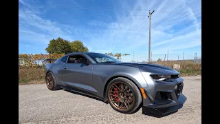 ZLE's First Mods, (Lift Pads & Apex Wheels) Camaro ZL1 1LE