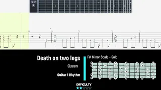 Queen - Death on two legs - Guitar 1 Rhythm
