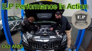 C63 AMG - Motor läuft unrund… Was ist die Ursache?! 🤯 // KT Automotive