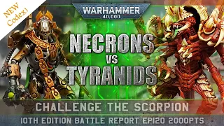 *NEW CODEX* Tyranids vs Necrons Warhammer 40K Battle Report 10th Edition 2000pts CTS120