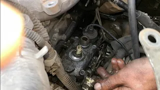 Toyota 1kz diesel pump fuel leak-Toyota tz 1kz fuel pump problem