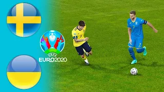PES 2021 / Sweden vs Ukraine / UEFA EURO 2020 / Full Match & All Goals HD