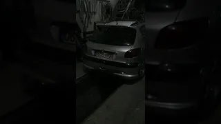 peugeot 206 gti varex deneme~ateş ediyor~