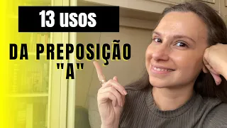 Portuguese grammar: How to use the preposition "A" in Portuguese?