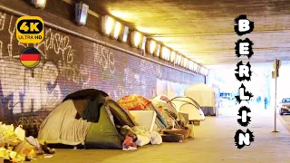 ❌Life under a BRIDGE in Berlin❌ 4K Walking Tour | Witzleben Neighborhood🇩🇪