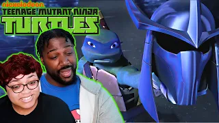 SHREDDER'S HELMET || TMNT 2012 Reaction S2 Ep 18 & 19 #TMNT #Reaction