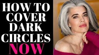 HOW TO COVER DARK CIRCLES AND UNDER EYE BAGS | Nikol Johnson