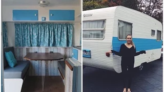 Franklin Vintage Caravan Renovation || TINY HOUSE