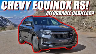 IS the 2022 CHEVY EQUINOX BETTER than a TOYOTA RAV4 or HONDA CRV? | 2022 Chevy Equinox RS Car Review