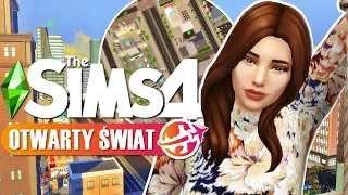 🌆FIRST LOOK: SIMS 4 OTWARTY ŚWIAT🌎 (jestem w szoku, serio!)