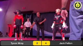 Tyson Wray vs Jack Felton - Point Fighting - Ocean State