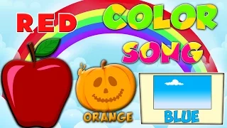 Цвета песни для детей | Узнать имена цветов | Радужные цвета | Songs For Kids | Colors Song