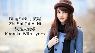 Ding Fu Ni 丁芙妮 - Zhi Shi Tai Ai Ni 只是太爱你 Karaoke With Lyrics