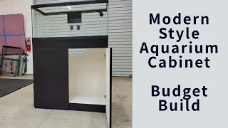 DIY Aquarium Stand Build