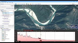 Generate Elevation Profile in Google Earth Pro - Case Study of Rivers in France & India