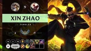 Xin Zhao Jungle vs Lee Sin - KR Challenger Patch 14.9