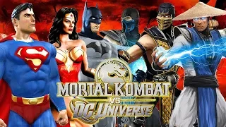 Mortal Kombat vs DC Universe THE MOVIE - DC Edition All Cutscenes @ 1080p HD ✔