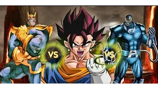 Vegito vs Ultron,Brainiac, Apocalypse, Thanos