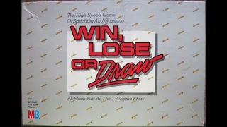 Win, Lose, or Draw Board Game Commercial 1988