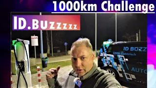 1000km Challenge🎯Zusammenfassung🎬Volkswagen ID. BUZZ Pro