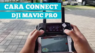 Cara Connect Remote DJI MAVIC PRO ke HP