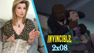Invincible 2x08 "I Thought You Were Stronger" Reaction