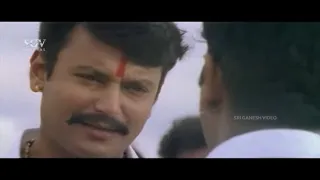 Darshan Confuses Rowdy to Escape from Bomb Blast | Mandya Kannada Movie Part-9