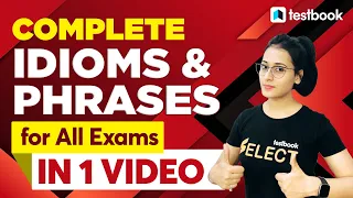 Complete Idioms and Phrases for SSC MTS, SSC GD by Ananya Ma'am | Previous Year & Expected Questions