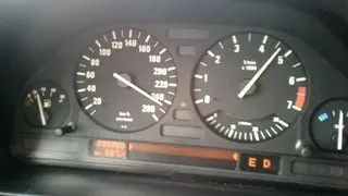 BMW 740i (E32) 0-210 km/h (0-130 mph) acceleration & top speed
