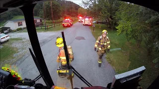 Attack 5 Responding. F- STRUCTURE FIRE. 8/30/17