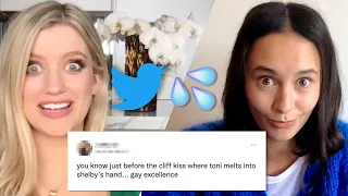 Mia Healey And Erana James From "The Wilds" Read Character Thirst Tweets