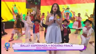 ❤️💛💚 🇧🇴 HOMENAJE POR EL 6 DE AGOSTO - BALLET FOLKLORICO NUEVA ESPERANZA