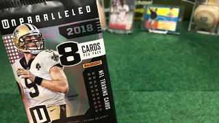 Break #3 PANINI 2018 UNPARALLELED FOOTBALL HALF CASE 4BOX FRIDAY 08/17/18