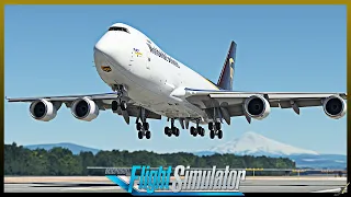 Boeing 747 AAU2 | UPS Cargo ops from Ontario ✈ iBlueYonder Portland | Vatsim on MSFS