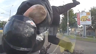 Смертельные и жесткие аварии мотоциклистов