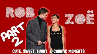 Robert Pattinson & Zoë Kravitz Cute, Sweet, Funny, & Chaotic (PART 2)