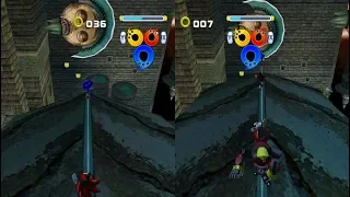 Sonic Heroes Team Sonic Co-op Challenge Mode All Stages 2 player 60fps