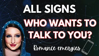 ALL SIGNS 🙋‍♀️💫 WHO WANTS TO TALK TO YOU? Romance energies check-in 💕Love Tarot Reading March 2024