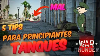 MEJORA como tanquista con estos 5 TIPS para PRINCIPIANTES - WAR THUNDER