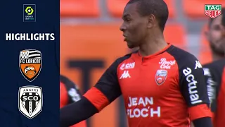 FC LORIENT - ANGERS SCO (2 - 0) - Highlights - (FCL - SCO) / 2020-2021