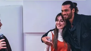 Last night Can Yaman with Girl in Red Dress 💥