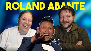 Roland Abante AGT Audition Reaction - The Philippines MICHAEL BOLTON!!