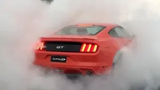 Best of Ford Mustang 2018-  Exhaust Sound, Acceleration, Burnout & Drift compilation