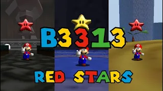 All (real) Red Star Locations - B3313 0.9