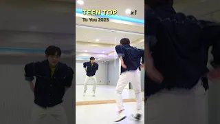 To You(투유) - TEEN TOP(틴탑) Original Dance Tutorial | Mirrored 0.5x 1x 1.5x (리키) #shorts