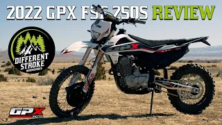 2022 GPX FSE 250S Review | Riding Footage and Overall Thoughts | Different Stroke Motorsports