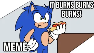 IT BURNS BURNS BURNS! - Meme Animation (Sonic the hedgehog)